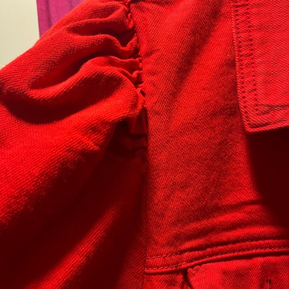 NEW Ruby red denim jacket - Picture 4 of 6